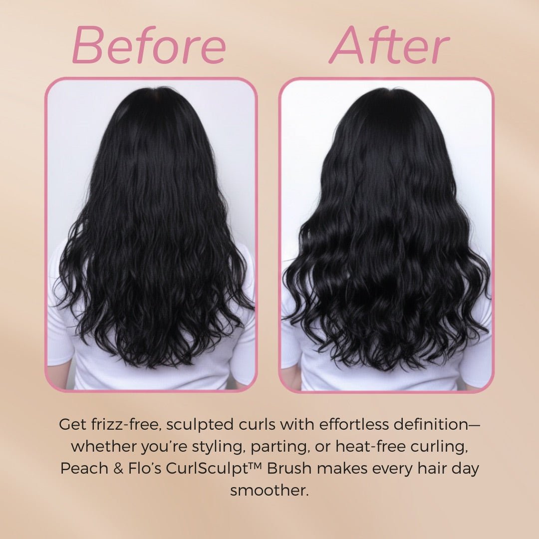 Peach & Flo CurlSculpt™ Hair Brush - Peach & Flo