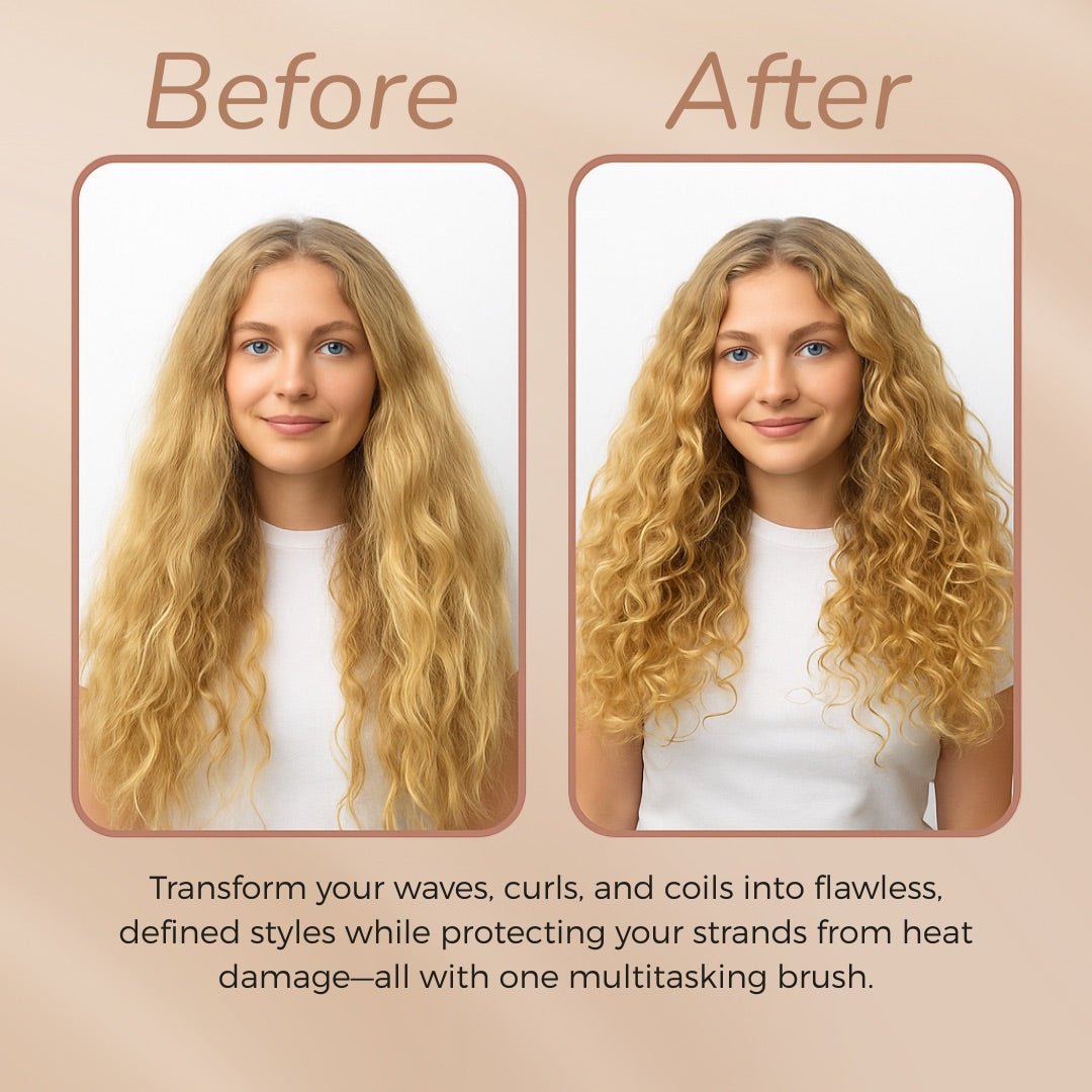 Peach & Flo CurlSculpt™ Hair Brush - Peach & Flo